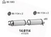 ASSO 14.6114 Middle Silencer